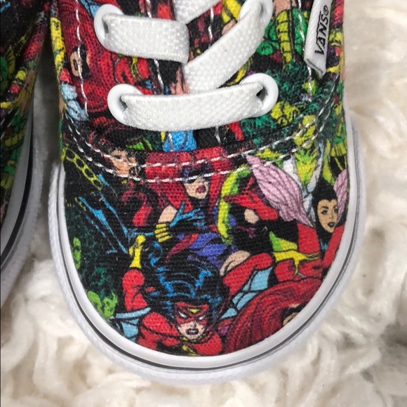 vans superhero shoes